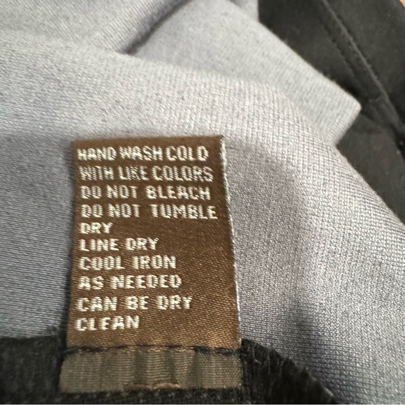 J. McLaughlin Black Faux‎ Leather Front Ponte Leggings Black Size Medium - Picture 7 of 9